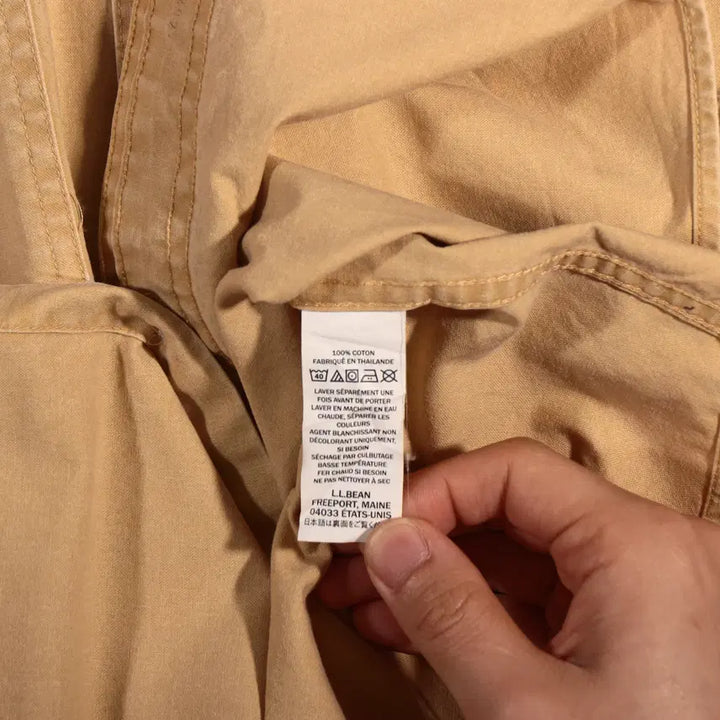 [BUNJANG] L.L.Bean Cotton Work Shirt C724 / 엘엘빈 코튼 워크셔츠 C724