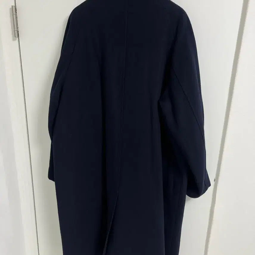 [BUNJANG] LafargeStore Balmacaan Coat Midnight Blue M / 라퍼지스토어 발마칸코트 네이비(미드나잇블루) m