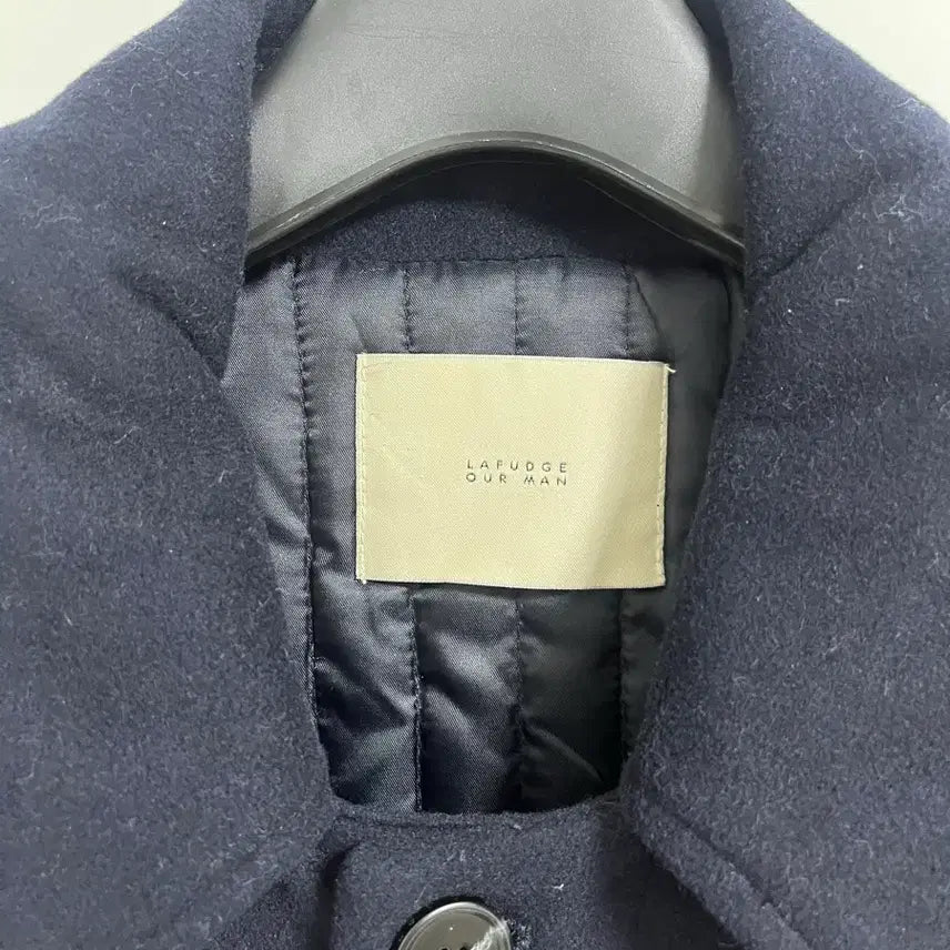[BUNJANG] LafargeStore Balmacaan Coat Midnight Blue M / 라퍼지스토어 발마칸코트 네이비(미드나잇블루) m