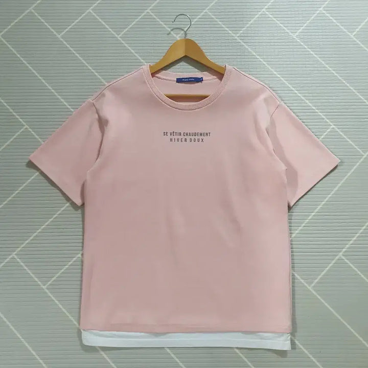 [BUNJANG] Frank Stone Layered Short Sleeve T-Shirt / .90 frank stone 프랭크스톤 레이어드 반팔 티셔츠