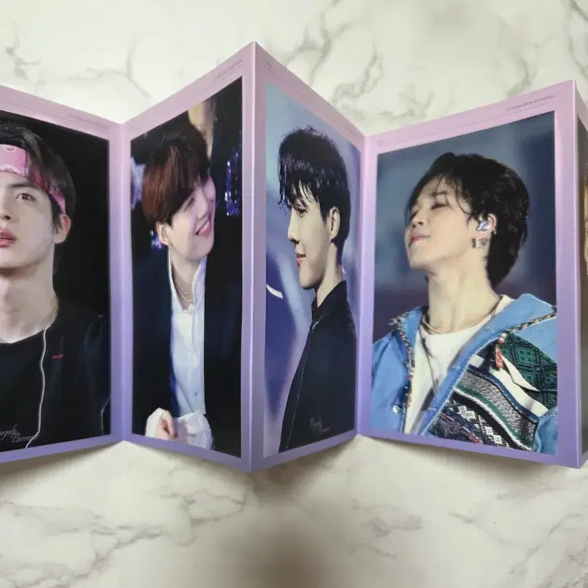 [BUNJANG] BTS Purple Breeze Postcard Set / 방탄소년단 퍼플브리즈 엽서 세트