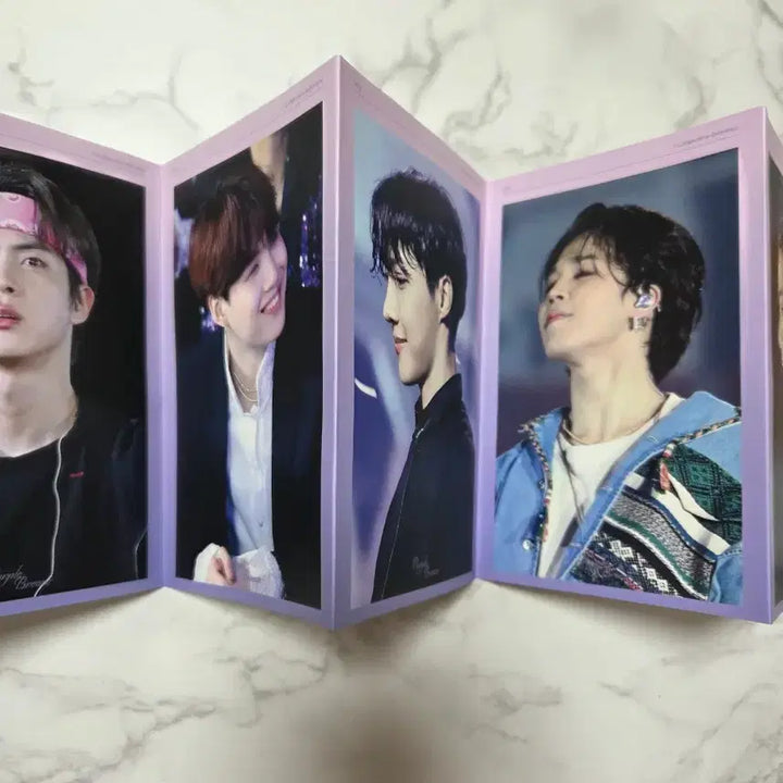 [BUNJANG] BTS Purple Breeze Postcard Set / 방탄소년단 퍼플브리즈 엽서 세트