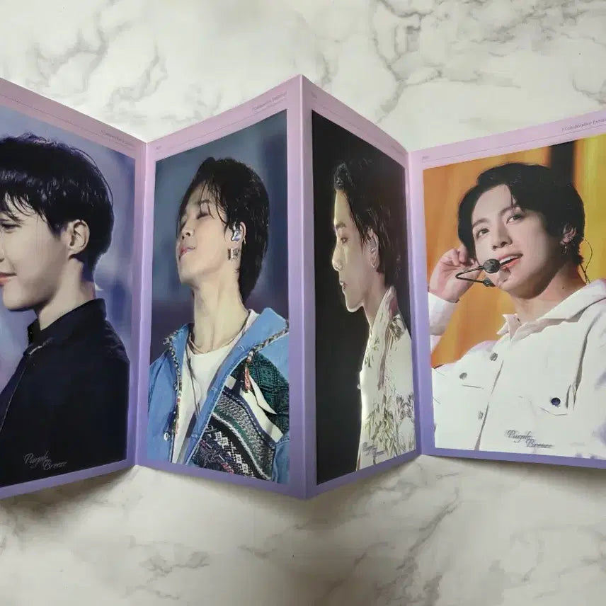 [BUNJANG] BTS Purple Breeze Postcard Set / 방탄소년단 퍼플브리즈 엽서 세트