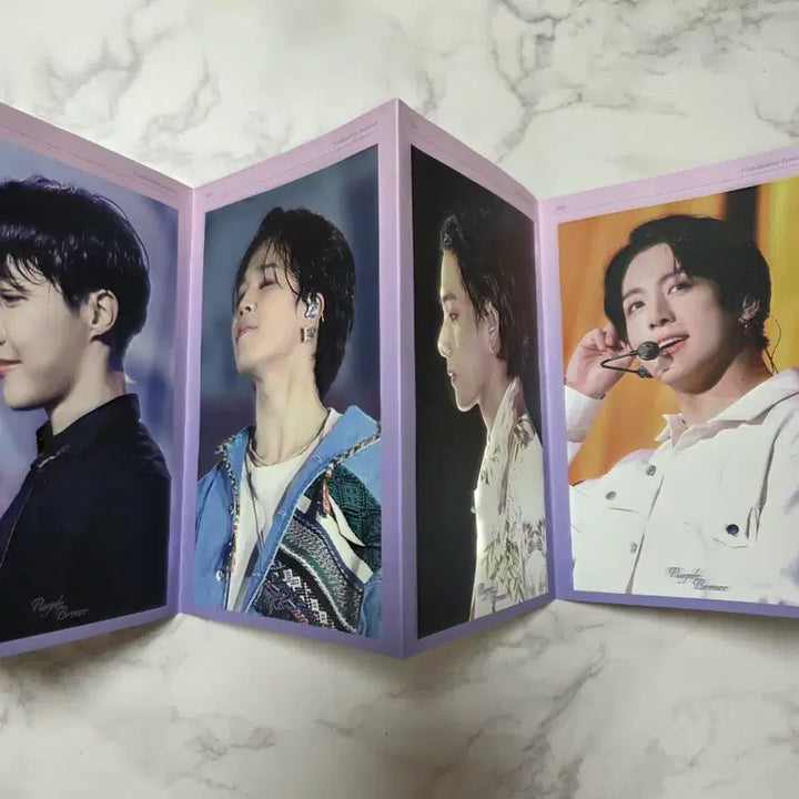 [BUNJANG] BTS Purple Breeze Postcard Set / 방탄소년단 퍼플브리즈 엽서 세트