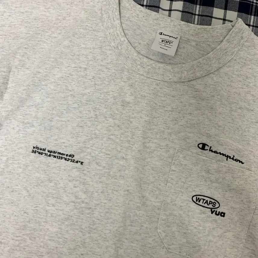 [BUNJANG] WTAPS Champion Long Sleeve T-shirt / 더블탭스 챔피온 롱슬리브 m 긴팔