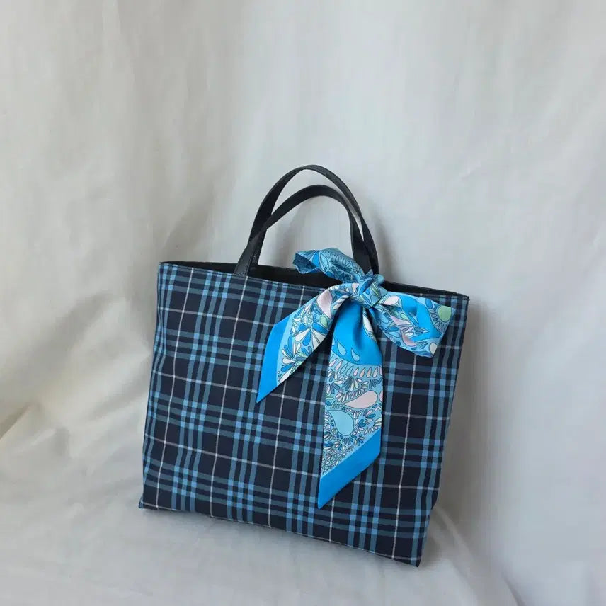 [BUNJANG] [정품 BURBERRY] 버버리 노바체크 여성 나일론 토트백 / [정품 BURBERRY] 버버리 노바체크 여성 나일론 토트백