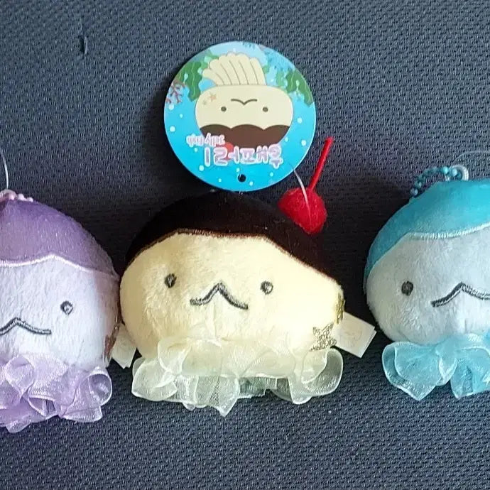 [BUNJANG] Jellyfish Keyring Set / 해파리키링  3종