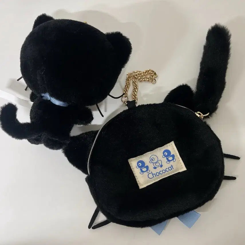 [BUNJANG] Sanrio Chococat Mascot Doll and Pouch Bundle Set / (일괄) 산리오 초코캣 마스코트 인형 + 파우치