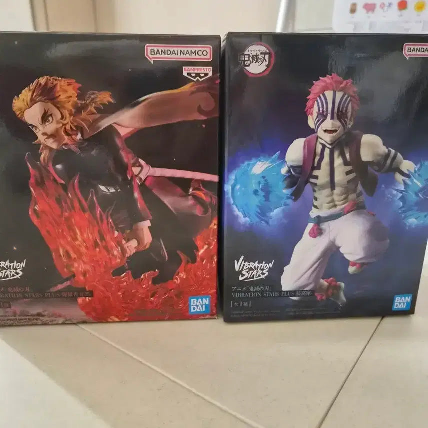 [BUNJANG] Banpresto Demon Slayer Rengoku &amp; Akaza Figure Bundle / 반프레스토 귀멸의칼날 아카자 피규어