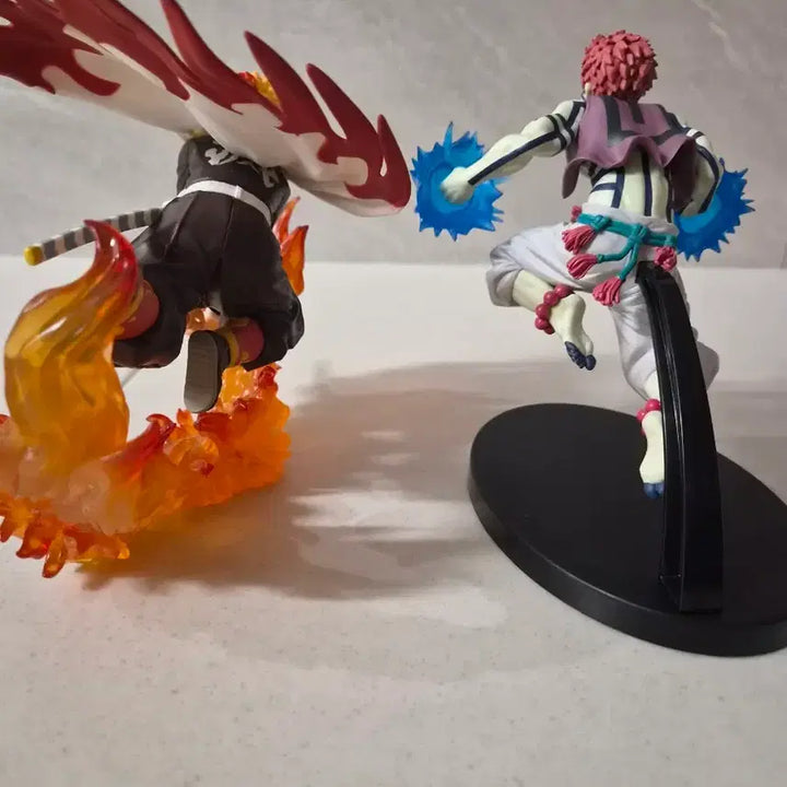 [BUNJANG] Banpresto Demon Slayer Rengoku &amp; Akaza Figure Bundle / 반프레스토 귀멸의칼날 아카자 피규어