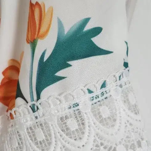 [SOLD OUT] 미미스튜디오 플라워 레이스 캉캉 원피스