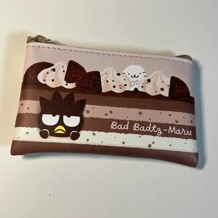 [BUNJANG] Sanrio Bad Badtz-Maru Mini Pouch Wallet / 배드바츠마루 파우치 지갑 동전 지갑 미니 산리오 케이크 랜덤깡