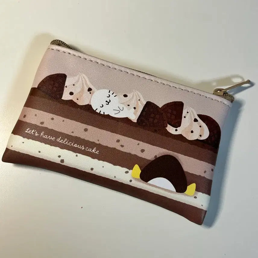 [BUNJANG] Sanrio Bad Badtz-Maru Mini Pouch Wallet / 배드바츠마루 파우치 지갑 동전 지갑 미니 산리오 케이크 랜덤깡