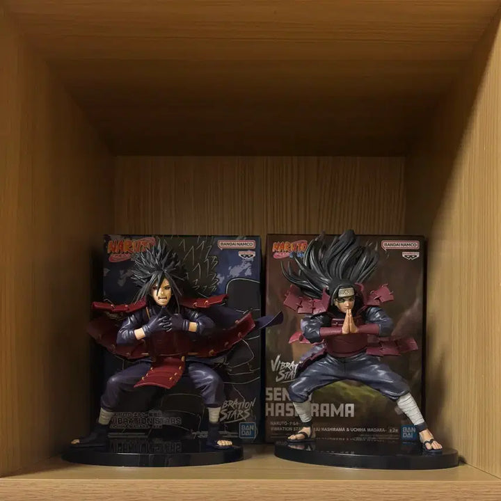 [BUNJANG] Naruto Hashirama &amp; Madara Vibration Stars Figure (Opened) / 나루토 하시라마&amp;마다라 피규어