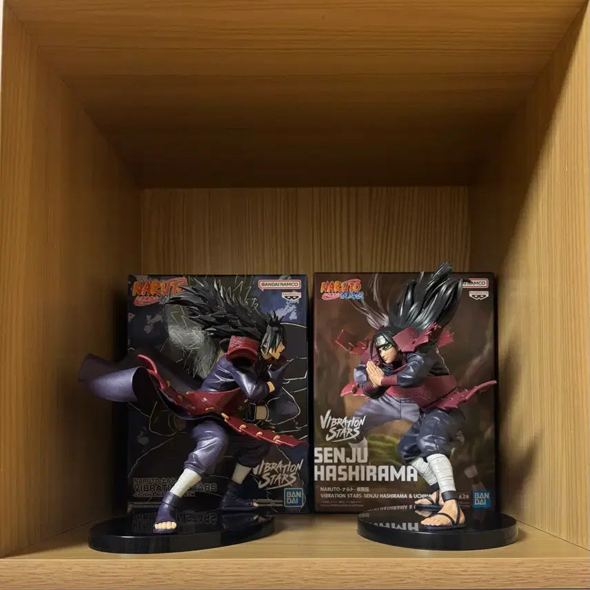 [BUNJANG] Naruto Hashirama &amp; Madara Vibration Stars Figure (Opened) / 나루토 하시라마&amp;마다라 피규어