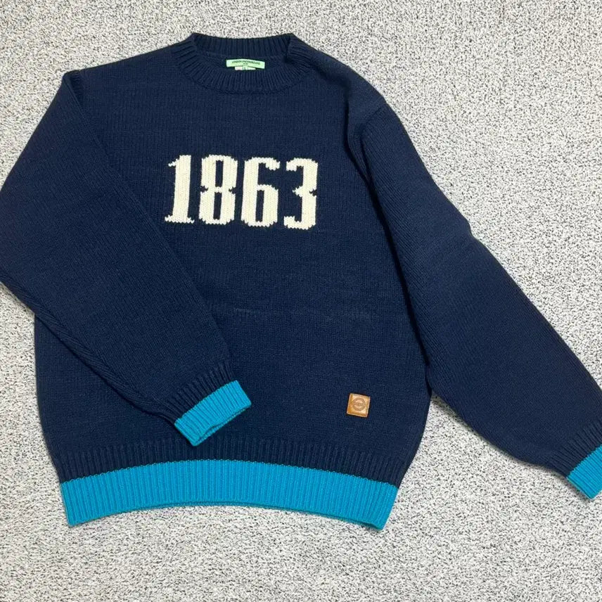 [BUNJANG] London Underground Knit Sweater L / 런던 언더그라운드 니트 L