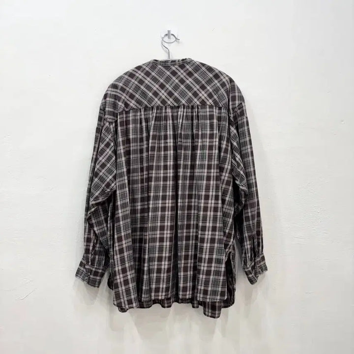 [BUNJANG] Niko and... Vintage Check Shirt Brown / 니코앤드 niko and... 빈티지 체크 셔츠 브라운
