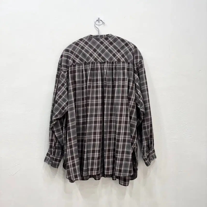 [BUNJANG] Niko and... Vintage Check Shirt Brown / 니코앤드 niko and... 빈티지 체크 셔츠 브라운