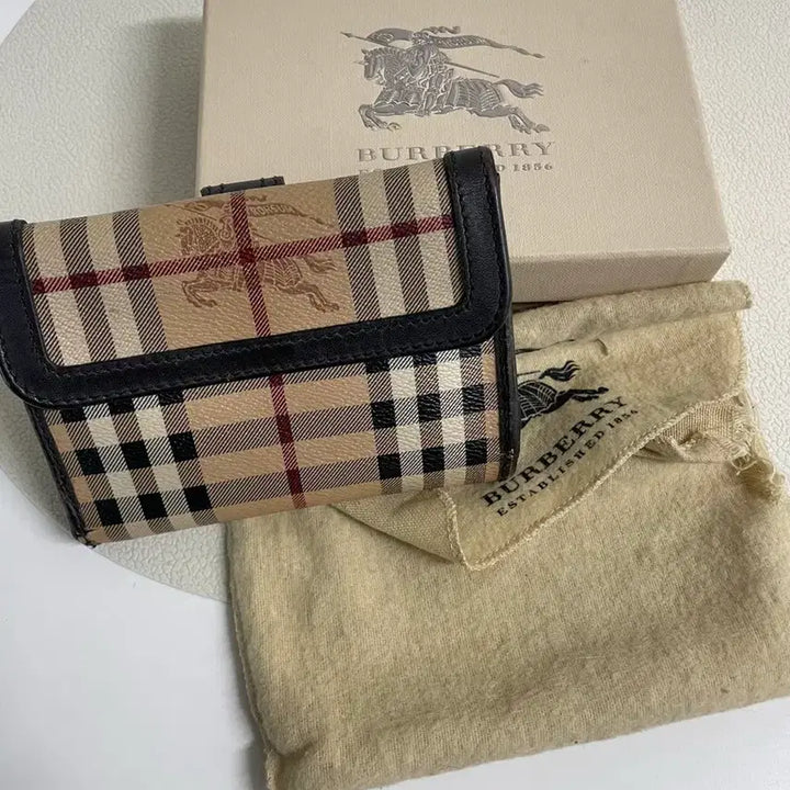 [BUNJANG] Burberry Vintage Check Bifold Wallet / [중고/정품] 버버리 빈티지 체크 반지갑