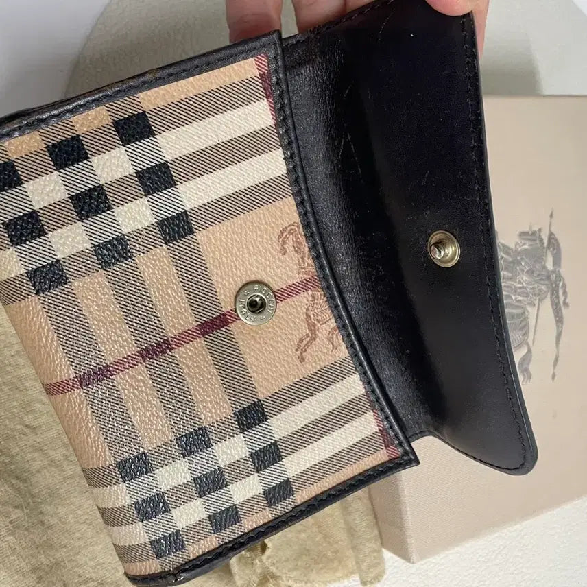 [BUNJANG] Burberry Vintage Check Bifold Wallet / [중고/정품] 버버리 빈티지 체크 반지갑