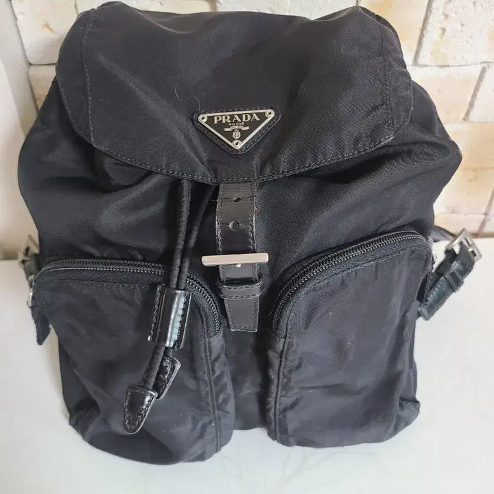 [BUNJANG] Prada Pocono Backpack / 프라다 블랙 포코노 백팩