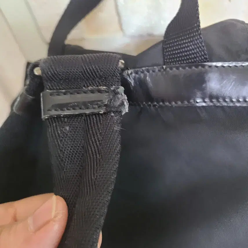 [BUNJANG] Prada Pocono Backpack / 프라다 블랙 포코노 백팩