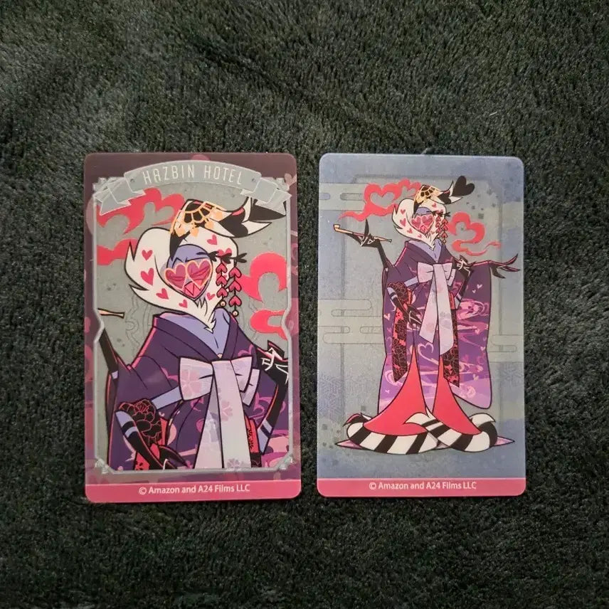 [SOLD OUT] 해즈빈 호텔 발렌티노 기모노 클리어 카드