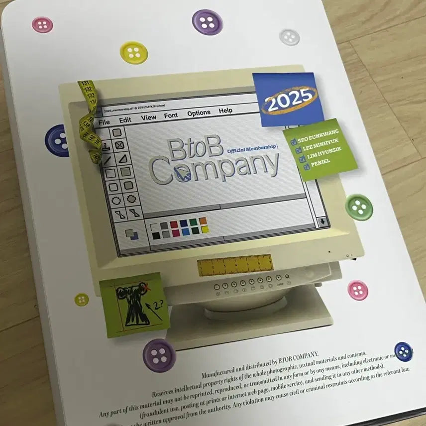 [BUNJANG] BTOB Company 2025 Membership Kit / BTOB 컴퍼니 멤버십 2025