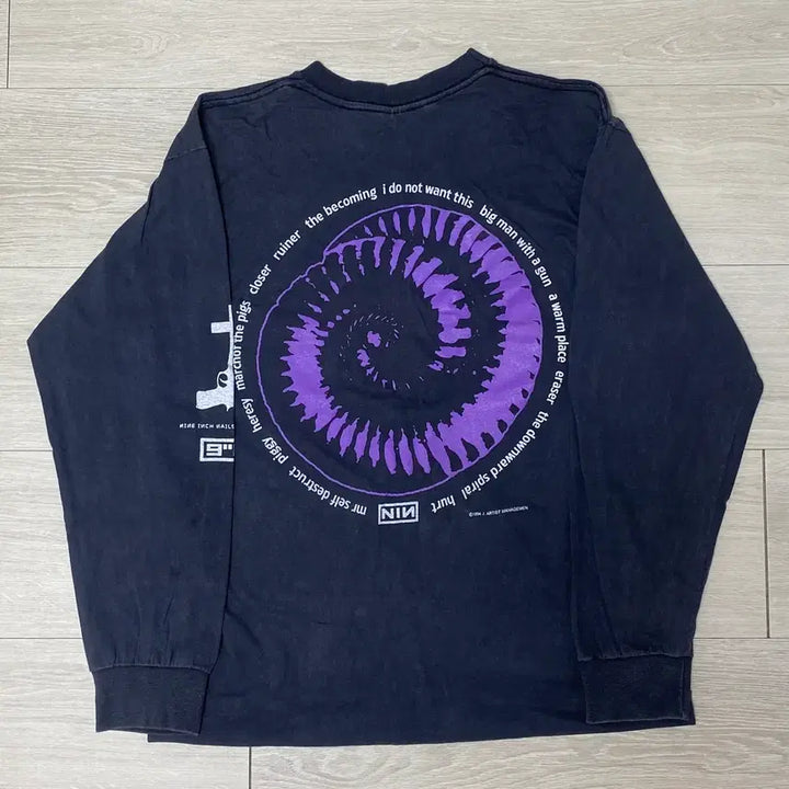 [SOLD OUT] 나인 인치 네일스 NIN 부틀렉 롱슬리브