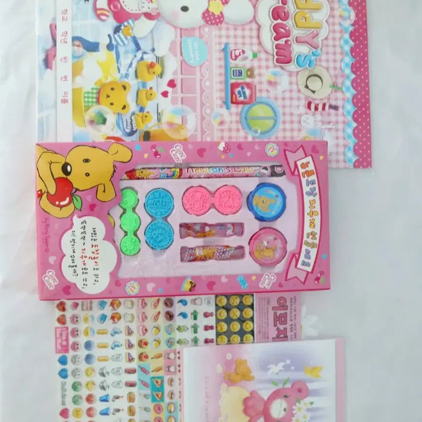 [BUNJANG] Vintage Stationery Bundle: Youngart Kiddy, Newton, Ibis Lara, Hello Jadoo / [고전문구]영아트 키디 뉴튼 아이비스 라라 안녕자두야 고전스티커 일괄