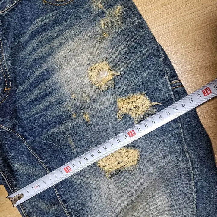 [BUNJANG] Dsquared2 Denim Jeans Size 52 / 디스퀘어드2 데미지 워싱 청바지 사이즈 52