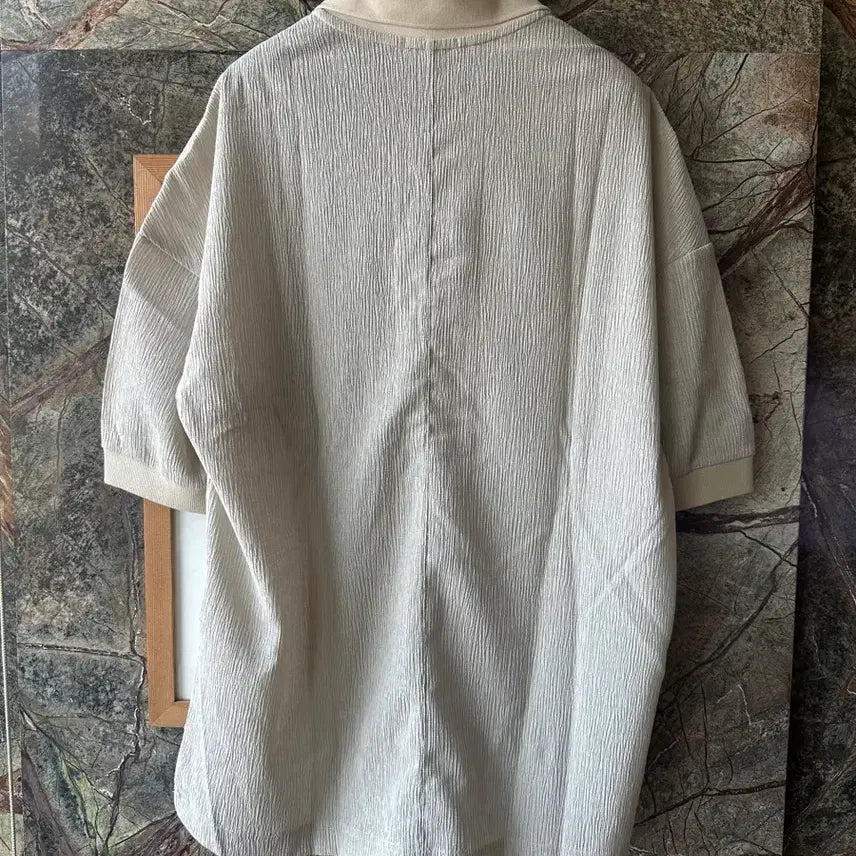 [BUNJANG] Leh Ab Half Sleeve Polo Shirt L Size / (새상품)르아브 반팔카라 L