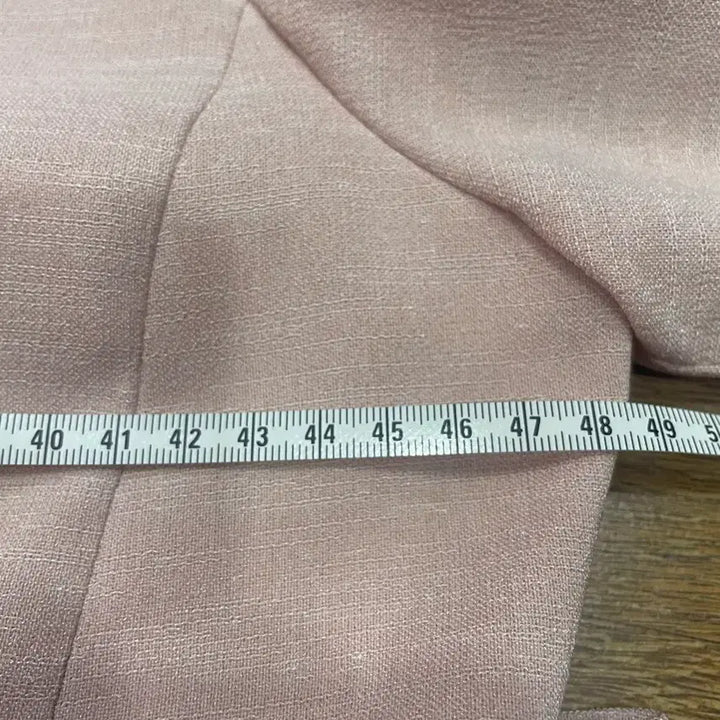 [BUNJANG] JJ JIGOTT Coral Pink Button Detail Midi Dress / JJ 지고트 반팔롱원피스:) 하객룩상견례룩오피스룩
