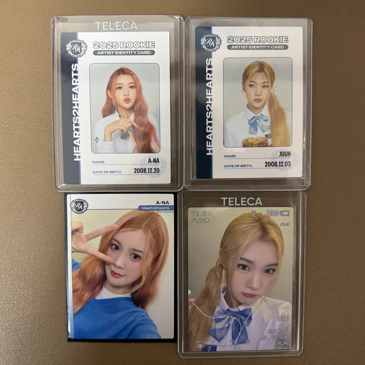 [BUNJANG] Hertz to Hertz Eina, Jooe Teleca Photocard Bundle Set / 하츠투하츠 에이나, 주은 테레카 포토카드 일괄
