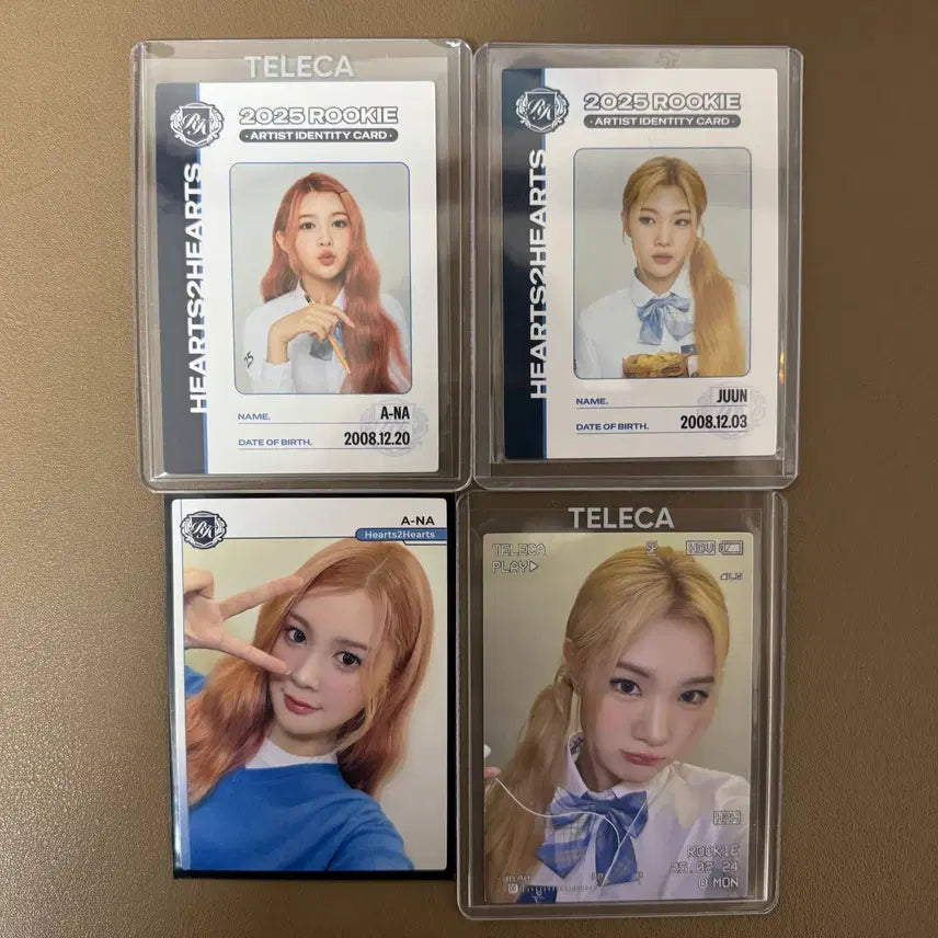 [BUNJANG] Hertz to Hertz Eina, Jooe Teleca Photocard Bundle Set / 하츠투하츠 에이나, 주은 테레카 포토카드 일괄