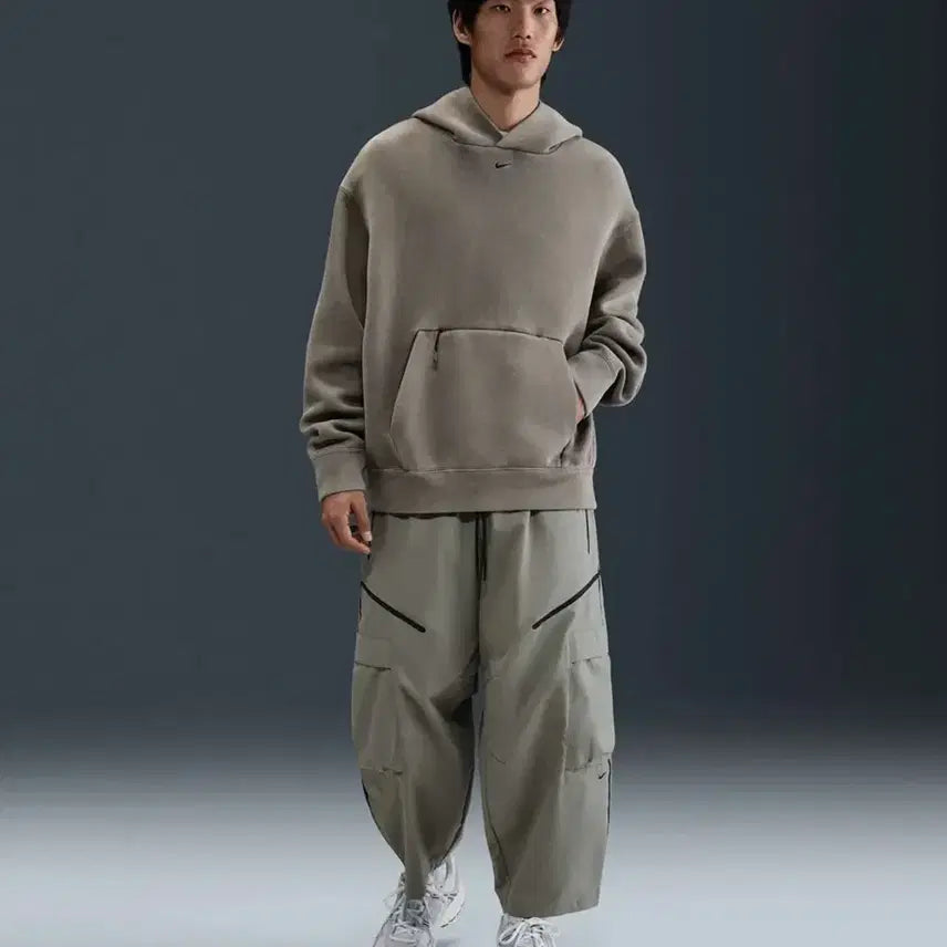 [BUNJANG] Nike Tech Cargo Pants M Light Army/Black / 나이키 테크 카고 스니커즈 팬츠 M 라이트 아미:블랙 / HJ2951-3