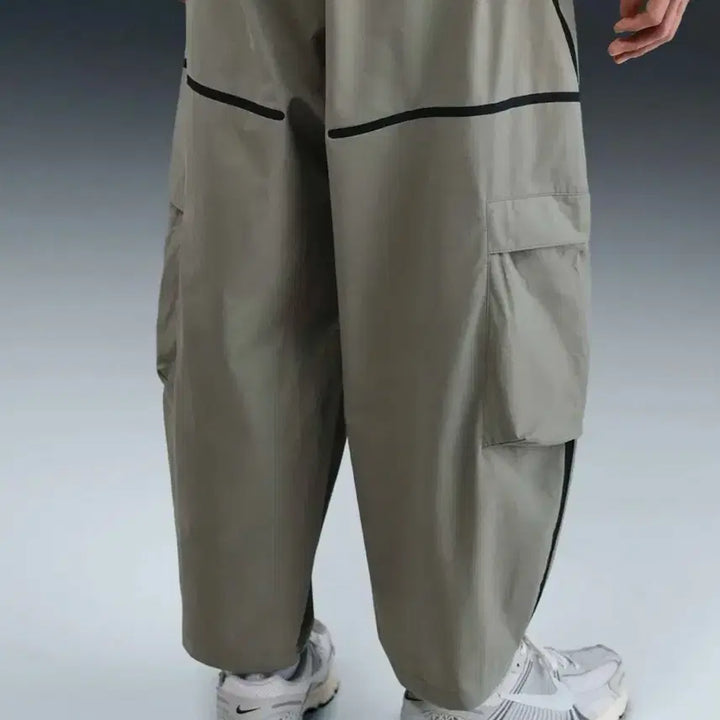 [BUNJANG] Nike Tech Cargo Pants M Light Army/Black / 나이키 테크 카고 스니커즈 팬츠 M 라이트 아미:블랙 / HJ2951-3