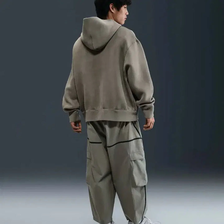 [BUNJANG] Nike Tech Cargo Pants M Light Army/Black / 나이키 테크 카고 스니커즈 팬츠 M 라이트 아미:블랙 / HJ2951-3
