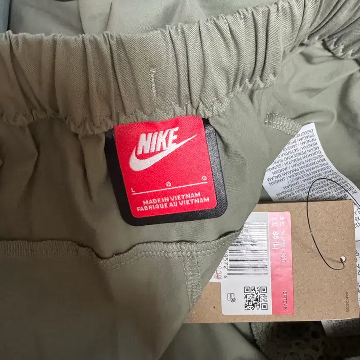 [BUNJANG] Nike Tech Cargo Pants M Light Army/Black / 나이키 테크 카고 스니커즈 팬츠 M 라이트 아미:블랙 / HJ2951-3