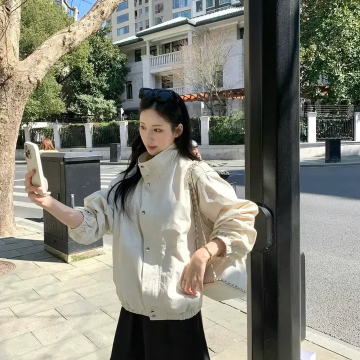 [BUNJANG] Le Yell Cream Jumper / 르옐 점퍼