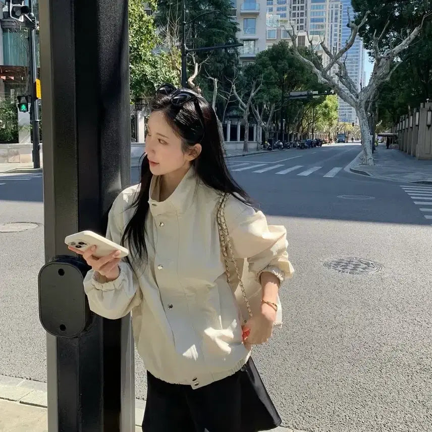 [BUNJANG] Le Yell Cream Jumper / 르옐 점퍼