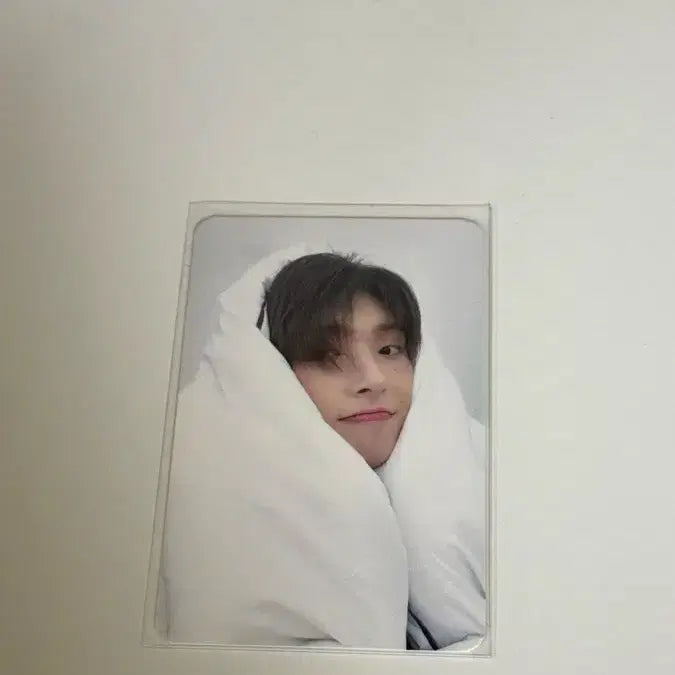 [BUNJANG] ATEEZ Mingi Makestar Blanket Photocard / 에이티즈 민기 메이크스타 이불포카