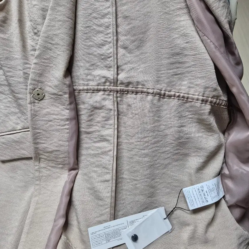 [BUNJANG] Beige Rayon Vest and Wide Pants Set / 인견 조끼+팬츠 셋업(새상품)66