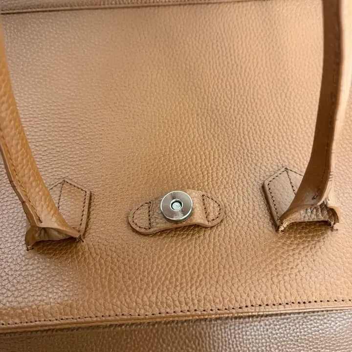 [BUNJANG] S.cuero Brown Leather Tote Bag / S.cuero 브라운 가죽 토트백