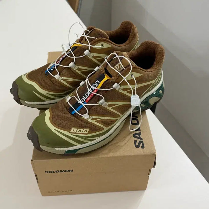 [BUNJANG] Salomon XT-6 Lizard Sneakers / 살로몬xt-6 러버 리자드