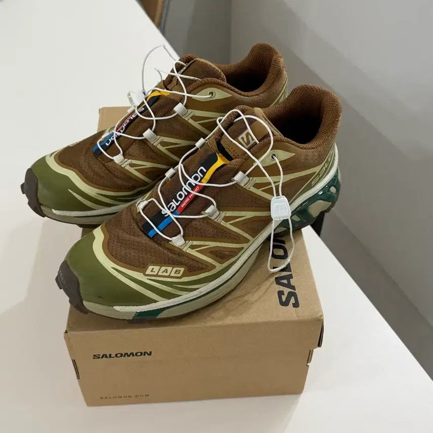 [BUNJANG] Salomon XT-6 Lizard Sneakers / 살로몬xt-6 러버 리자드