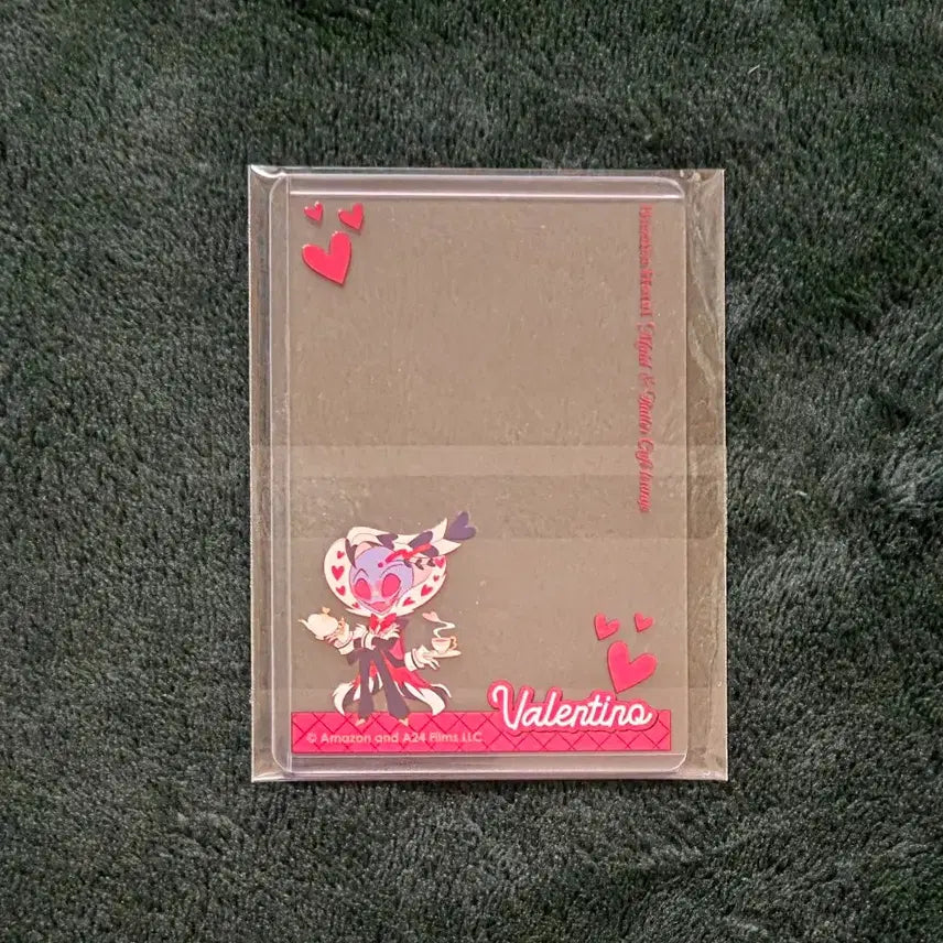[BUNJANG] Hazbin Hotel Valentino Deco Card Case Anime Cafe Collaboration / 해즈빈 호텔 발렌티노 데코 카드 케이스 애니메이트 카페 콜라보