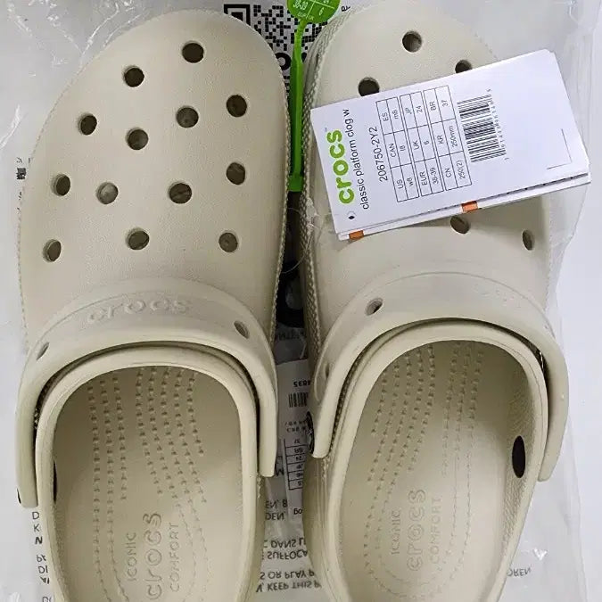 [BUNJANG] Crocs Classic Platform Clogs Sandals 250mm / 크록스 클래식 플랫폼 클로그 샌들 250