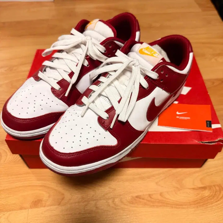 [BUNJANG] Nike Dunk Gym Red Sneakers / 나이키 덩크 짐레드 280