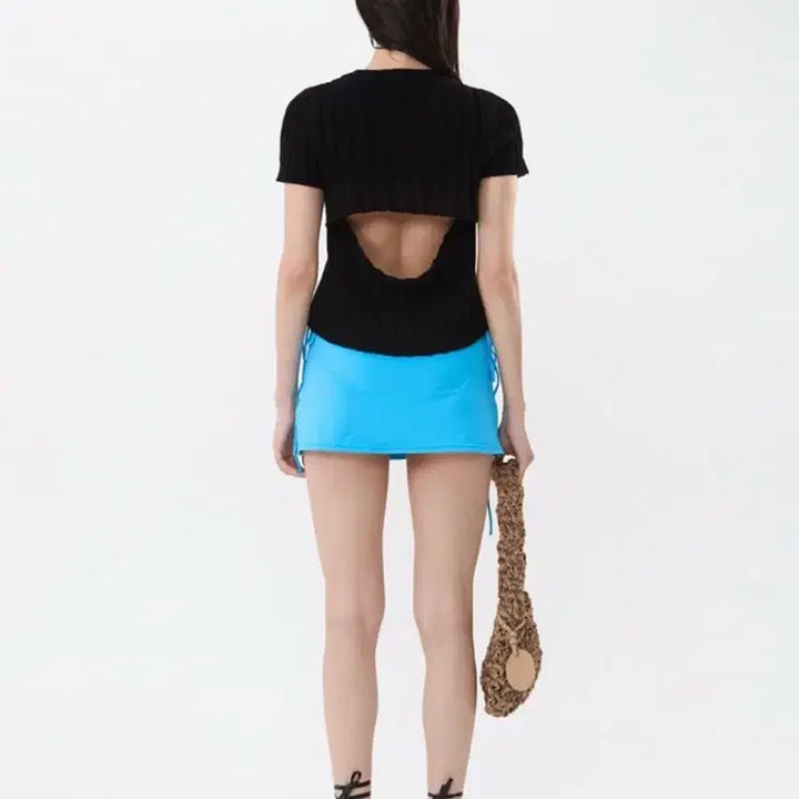 [BUNJANG] TheOpen Product Open YY Backslit Knit / 더오픈프로덕트 오픈와이와이 백슬릿 니트
